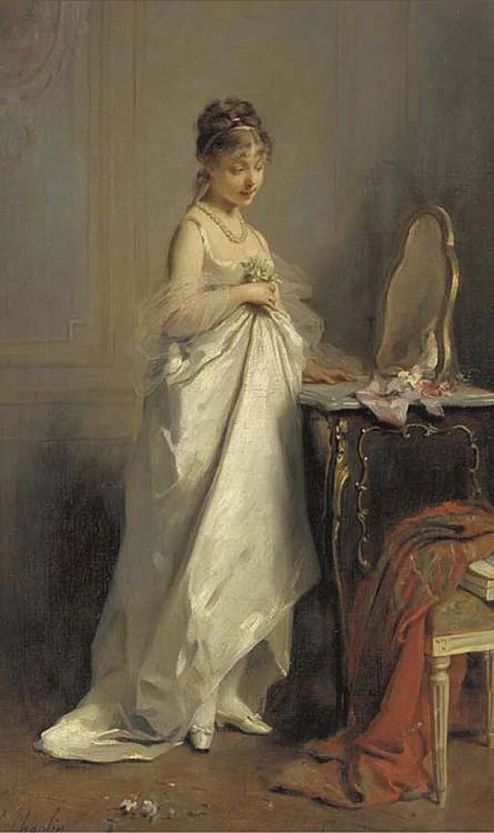 Charles Joshua Chaplin - Riflezzione allo specchio